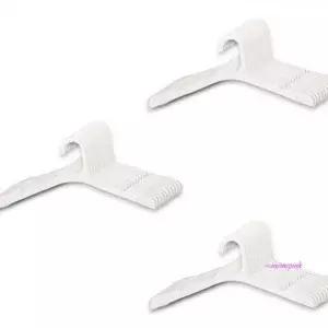 논슬립 옷걸이 미끄럼방지 모던세트 깔끔한 화이트fgh523