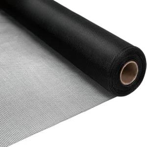 창문 스크린 교체 36인치 x 50인치 메시 집 유리 문 파티오 현관 블랙