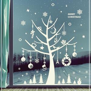 조인컴퍼니 빅 크리스마스 흰나무 국내제작 유치원 어린이집 이름표 데코