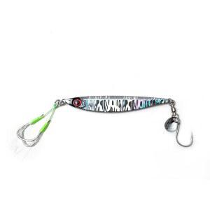 슬로우 지깅 메탈 지그 야광 UV 도장 사딘형 루어 40g 100g 청어 사와라 참치 타치우오 대응 선낚시 전용