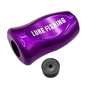 EZBUYGO 피싱 릴 그리핑 필즈 노브 낚시 타클 다이와에 대응, SLP 워크스에 타투라에 대응 지리온에 푸에고에 스피너베이트 노브에 퍼플