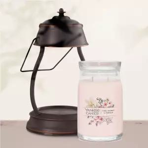 [블루밍] 양키캔들 정품 프리미엄 시그니처 자캔들(L) 허리케인 캔들워머세트