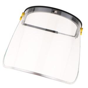 라쳇 헤드기어, 머리 및 얼굴 보호, 투명 폴리카보네이트 페이스쉴드 포함