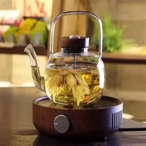 인덕션 티팟 차 스토브 주전자 찻주전자 차끓이기 하이라이트 감성 가정용 사각 찻포트