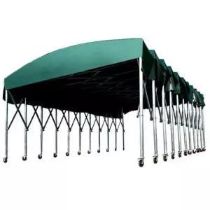 대형 캐노피 접이식 자바라천막 이동식 차양막 폴딩텐트 사이드커버