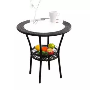 카페 테이블세트 베란다 발코니 야외 티세트 거실 커피 레저 테이블