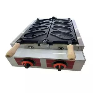 신발빵 모양틀 슬리퍼 빵 업소용 에그와플 상업용 틀 제조기 구이기