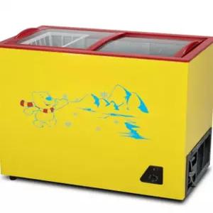 이중문 냉동고 대용량 뚜껑형 김치저장고 야채보관 얼음보관함 업소용 프리저 저온창고