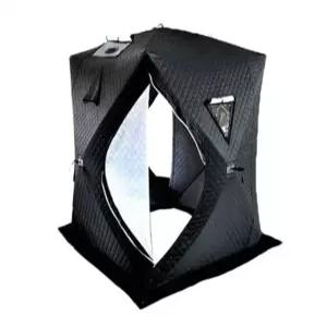 얼음낚시 빙어텐트 큐브 원터치 아이스 방풍 야외 민물 낚시용 윈터피싱 텐트 캠핑