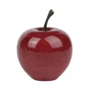 인테리어 문진 사과 스톤 오브제 대리석 촬영 소품 과일 장식품