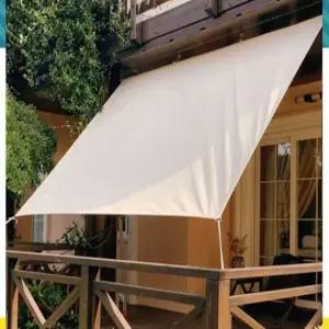 카페어닝 캐노피 테라스 사각 차양막 햇빛차단 루프탑 야외용 바람막이