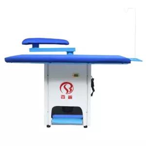 세탁소 다리미판 공업용 스팀 증기식 아이로닝 보드 스탠드 작업대 흡입식