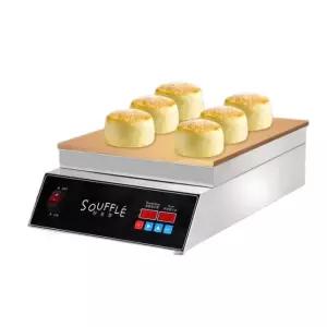 업소용 와플머신 수플레 기계 자동 팬케이크 제조기 카페 베이커리 철판 디저트 오븐