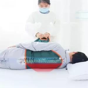 환자용 욕창방지패드 보조기구 간병 침대 이동매트 체위변경 돌리기 케어 쿠션