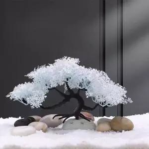 벚꽃 미니어처 나무 디오라마 정원 모형 테라리움 피규어 인테리어 카페