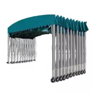 대형 텐트 접이식 자바라 캐노피 천막 주차장 폴딩 칸막이 미닫이 차단막