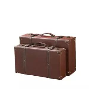 턴백 여행가방 사각 소품 레트로 엔틱 복고 보스턴백 캐리어 빈티지