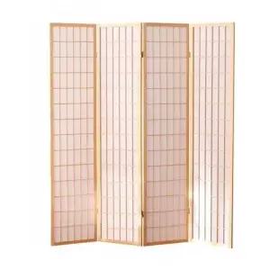 이동식 파티션 일본풍 접이식 인테리어 침실 칸막이 원목 분리막 종이