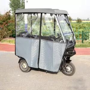 캐노피 차양막 전동차 오토바이 비가림 방풍 스쿠터 세발 바이크