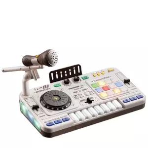 디제잉 기계 미니 턴테이블 입문용 DJ컨트롤러 가정용 믹서 소형장비
