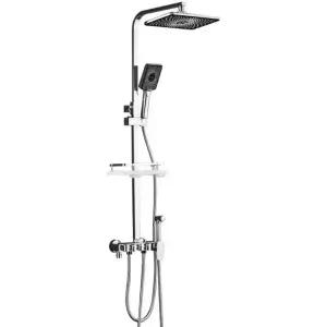 욕실 샤워기세트 해바라기 레인 온도표시 디지털 호텔 분리형 헤드