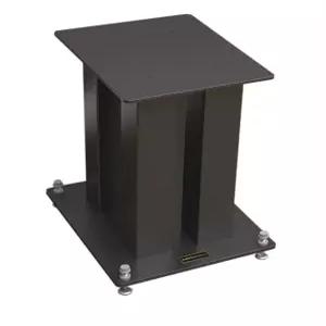 메탈 스피커스탠드 북쉘프 거치대 우퍼 삼각 진동차단 선반 블랙 오디오랙