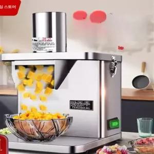 야채 절단기 깍두기 전동 당근 슬라이서 무 감자 오이 업소용