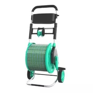 이동식 호스릴 물호스릴 80m 분사기 세차 농약 접이식 워터릴 분사건