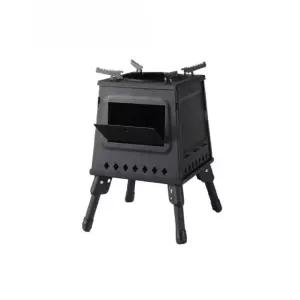 캠핑용 화목난로 무연통 스마트 벽난로 장작 화로대 모닥불 그릴 펜션용