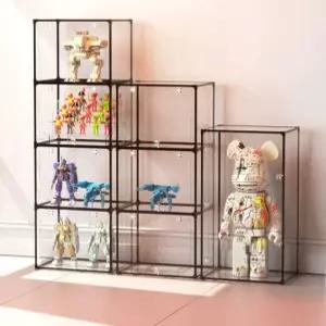 피규어 진열장 대형 레고 건담 아크릴 전시케이스 높이조절 모형 쇼케이스 LED