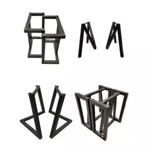 스틸 테이블 프레임 브래킷 식탁다리 철제 가구 침대 폴딩 다리받침