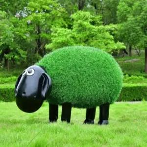 공원 조형물 야외 양 새끼염소 펜션 대형 포토존 정원 동물모형 장식품 인테리어