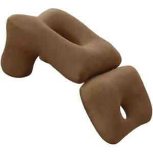 레스트 쿠션 자동차 목베개 시 데스크 망막박리 를 사무실 베개푹 워크 위한 부드러운 가능 것 것편안하고 세탁 조절 베개 엎드려 서포트 자는 회복 낮잠베개 숄더 높이