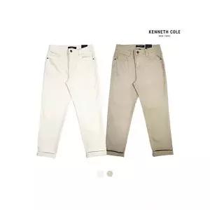 케네스콜 여 코튼컬러 크롭 보이프렌드 EKQSDYB503P 1228208
