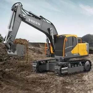 무선조종 굴삭기 입문용 포크레인 RC카 리모컨 중장비 시뮬레이터 메탈 모형 완구