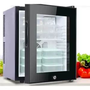 미니냉장고 펜션 인테리어 업소용 투명 화장품 슬림 38L 기본모델110039