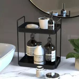 2단 3단 철제 미니 소형 화장실 주방 욕실 화장품 수납 선반 랙108156