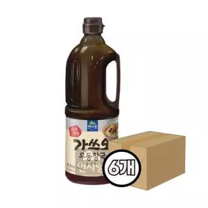 면사랑 프리미엄 가쓰오우동장국 2.1kg(1.8L)x6개-1박스