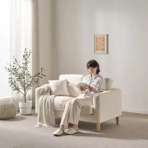 밀로 조야 패브릭 2인용 소파