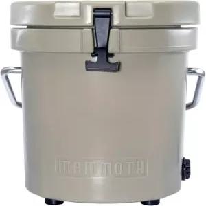 매머드 라이브 미끼 버킷 10쿼트 용량의 단열 일일 여행 및 낚시 대회에 적합