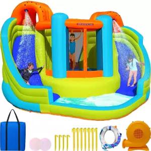 스플래시 풀 워터 스프링클러 헤비 듀티 ASTM 인증이 포함된 송풍기가 있는 스포츠파워 5.1 x 피트 7.8