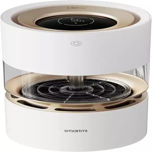 침실용 스마트미 증발 열대우림 공기 탑 필 디자인의 3L 노 미스트 쿨 습도 조절 홈킷 알렉사 구글