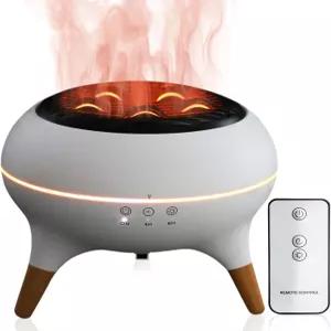 하니이어 300ml 에센셜 오일 향 디퓨저 리모컨이 있는 아로마 7가지 색상의 LED 조명과 가정 사무실 요가