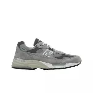 [정품] 뉴발란스 New Balance 992 Made in USA Core Grey Silver Metallic 메이드 인 코어 그레이 실버 메