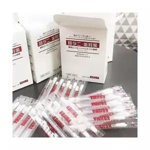 KOJIMA 강아지 고양이 귀 세정 면봉 이어클리너 애견귀청소 소독면봉 40개입