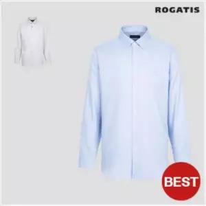 [로가디스] 텐셀 혼방 솔리드 라이크 레귤러핏 셔츠(2종 택1)