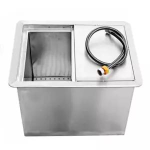 아이스빈 이동식 카페 냉동고 매립형 스텐 제빙기