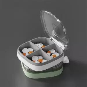 [아트박스]/메모텍 메모텍 투명 파스텔 휴대용 알약 케이스