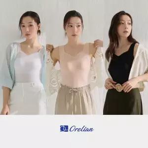 [오렐리안]26SS 오렐리안 풍기인견 하트넥 브라탑 3종(런닝형)