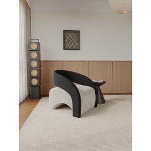 싱글의자 소파의자 등받이 편안한 투톤 접이식 거실 우드 1인소파 원룸쇼파